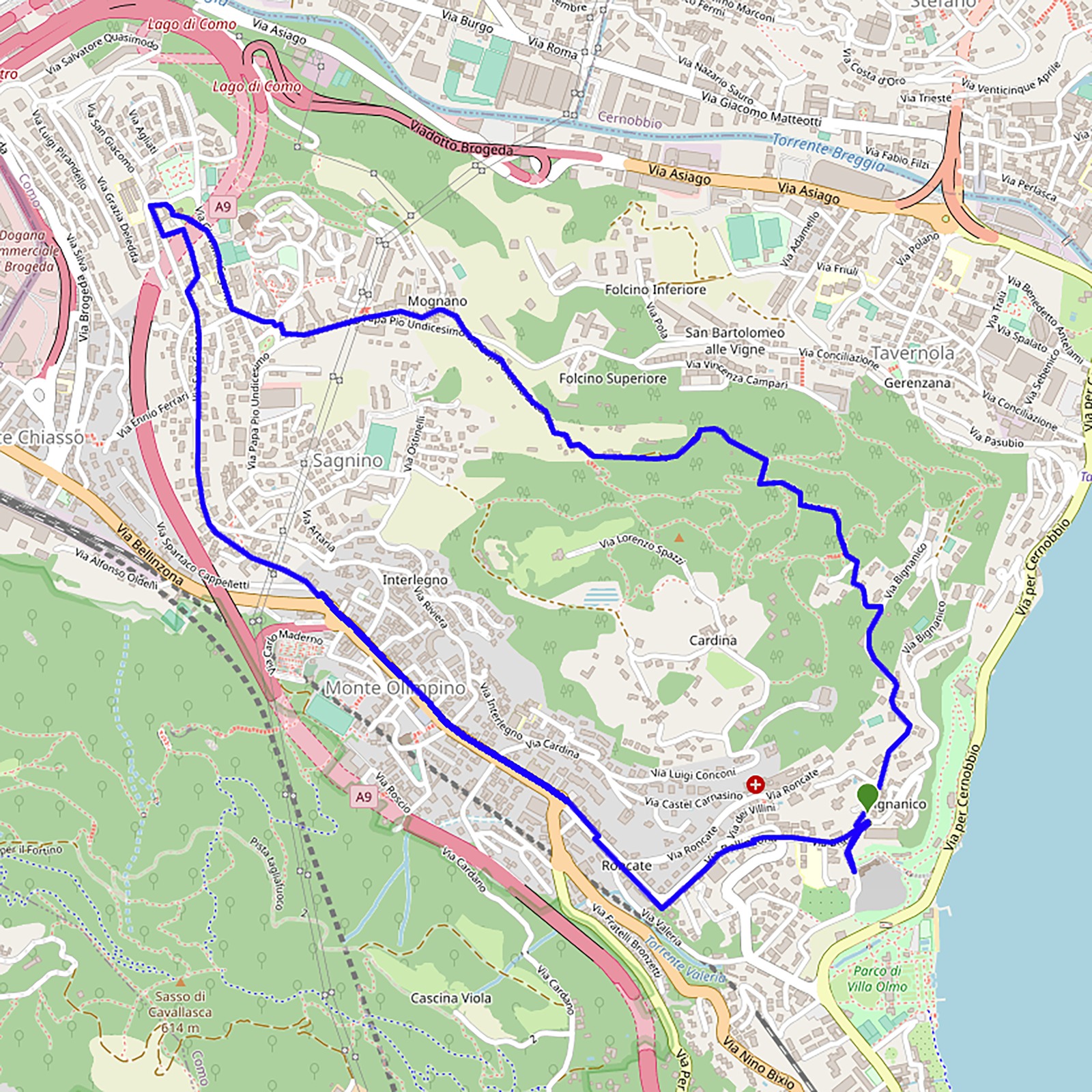 mappa 24 luglio