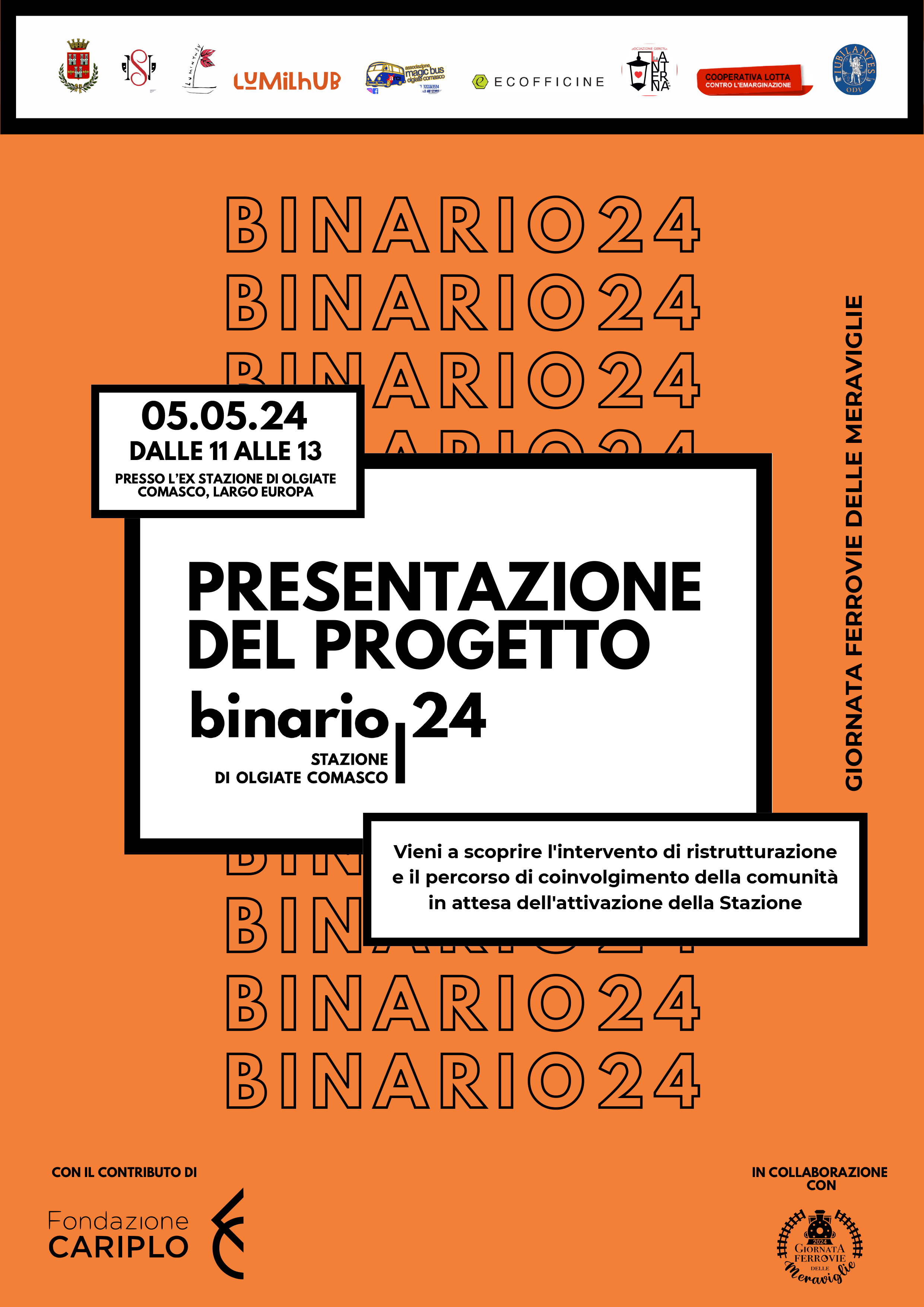 EVENTI DI PRESENTAZIONE PROGETTO